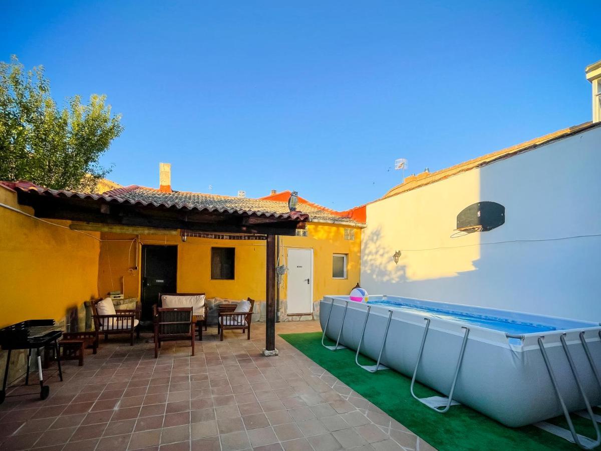 Casa El Arrabal, Casa Con Chimenea, Piscina Y Patio Vila Medina de Ríoseco Exterior foto